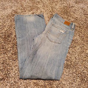 American Eagle Favorite Boyfriend Jeans Light Blue